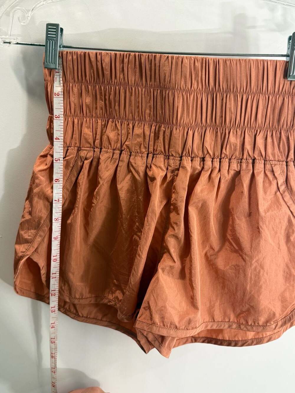 FP Movement The Way Home Shorts in Rust/Terracotta - Picture 5 of 6